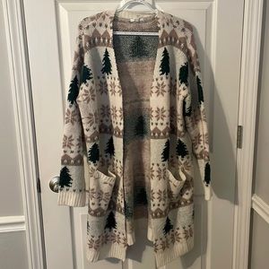 Womens long cardigan size Xl
